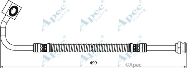 APEC BRAKING stabdžių žarnelė HOS4017